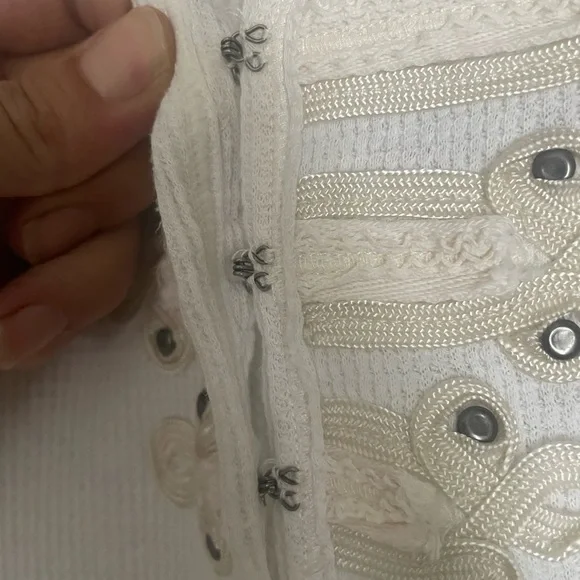 We The Free White Long Sleeve Blouse - Picture 4 of 7